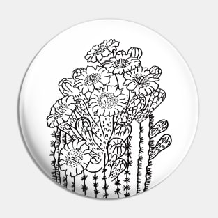 Saguaro Cactus Blossom Pin