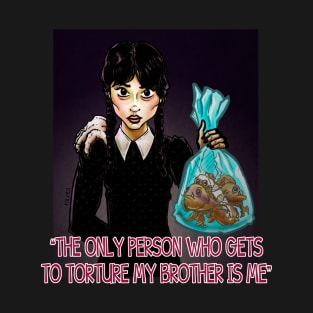 Wednesday Addams Quote T-Shirt