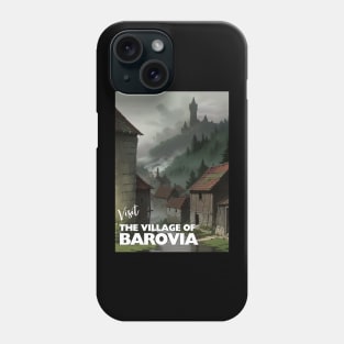 Village of Barovia Tourism Poster - Barovia Ravenloft D&D Art Phone Case