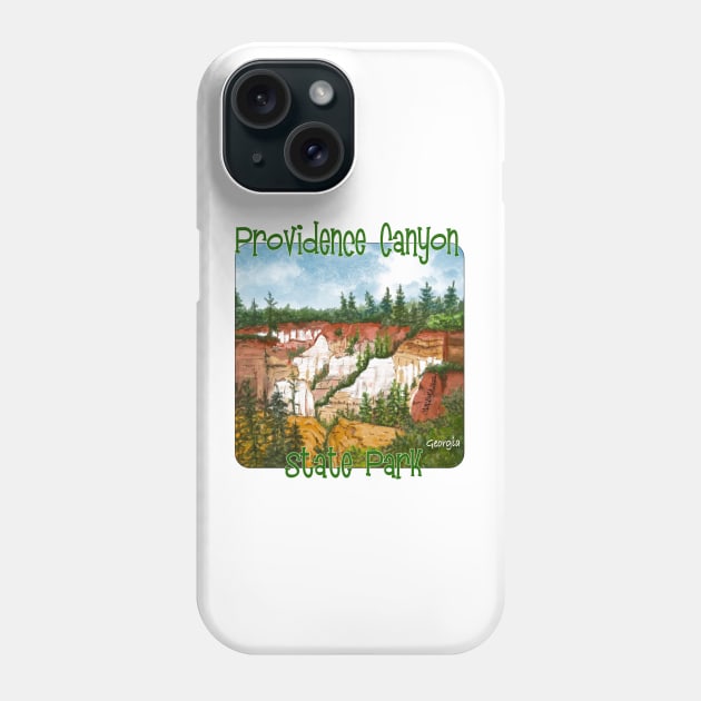 Providence Canyon State Park, Georgia Phone Case by MMcBuck
