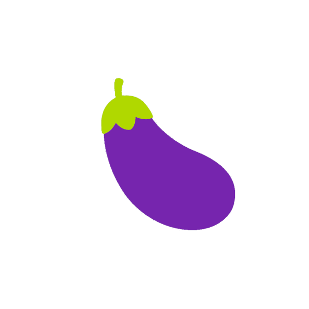 Eggplant Emoji Bear by LuisP96