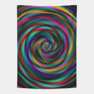 Colorful circle Tapestry