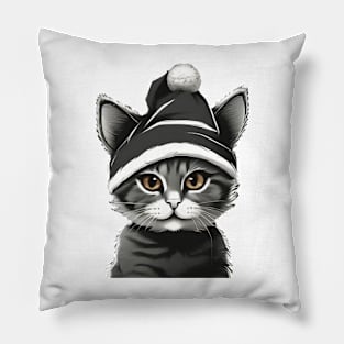 Christmas Cat Pillow