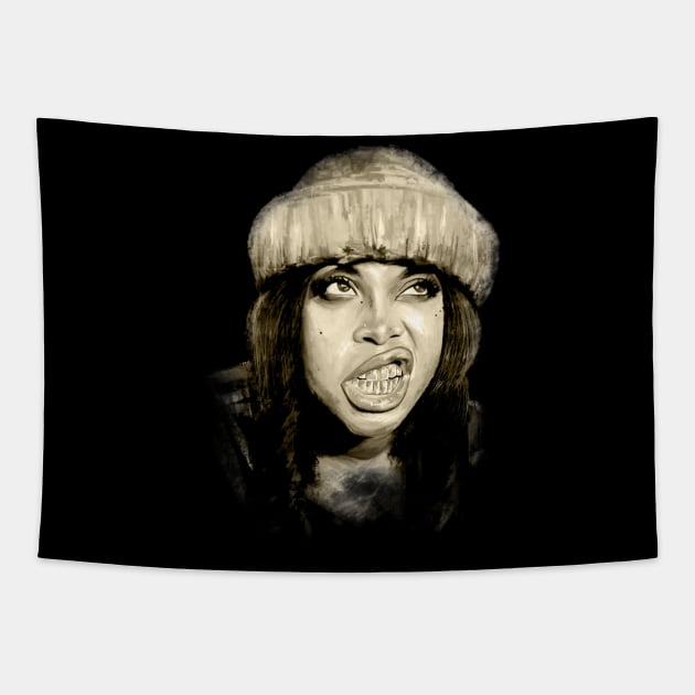 Erykah Badu | Vintage RNB Tapestry by Wkenca Barada