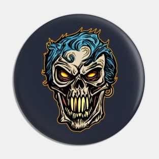 OG Rocker Skull Pin