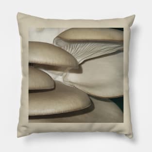 Oyster Mushroom Cluster Pillow