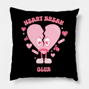 Heart Break Club Pillow