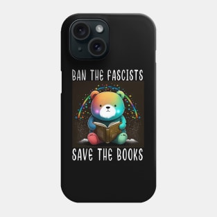 save the books Kawaii  Reader Books For Book Nerd Cute kawaii panda Reading Phone Case