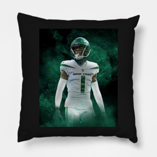 Ahmad "Sauce" Gardner New York Sports Art Pillow