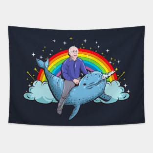 Bernie Sanders Narwhal 2020 Tapestry