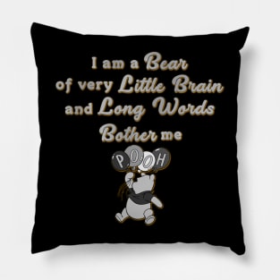 The Bear of Little Brain Pillow