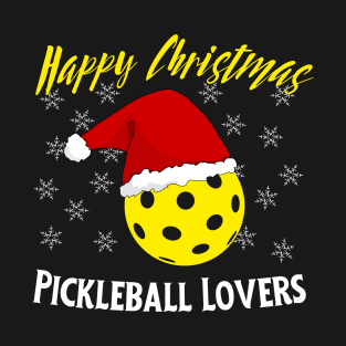 Christmas Pickleball Lovers T-Shirt