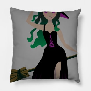 Cute witch Pillow