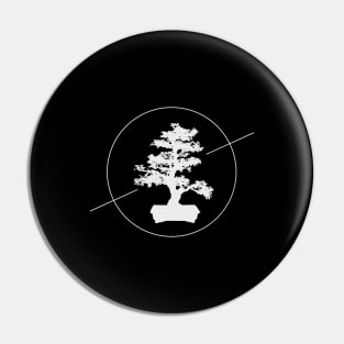 Retro Bonsai Tree Pin