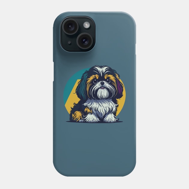 Shih Tzu Portrait Phone Case by SpriteGuy95