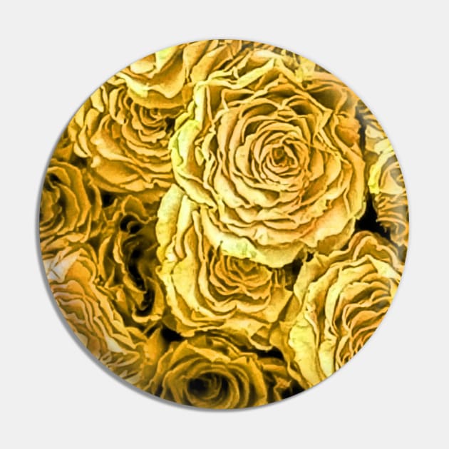 Yellow Roses Pin by Klssaginaw