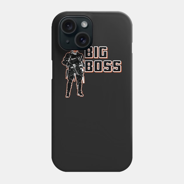 Metal Gear Solid Big Boss Phone Case by digitalage