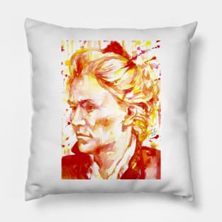 MATILDA JOSLYN GAGE watercolor portrait Pillow