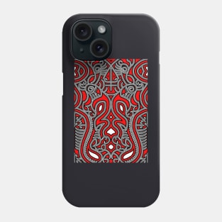 gorga batak motif 3 Phone Case