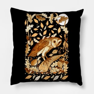 Medieval Barn Owl Pillow