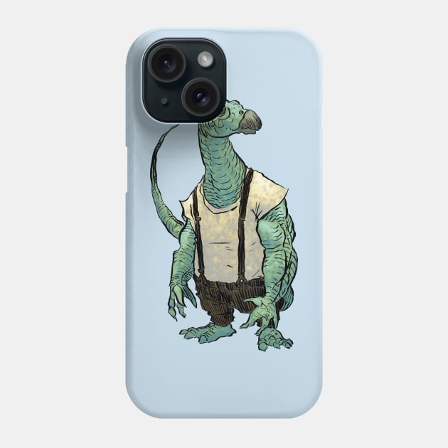 Iguanadon and on and on Phone Case by jesse.lonergan