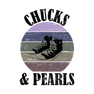 Chucks and Pearls Vintage T-Shirt