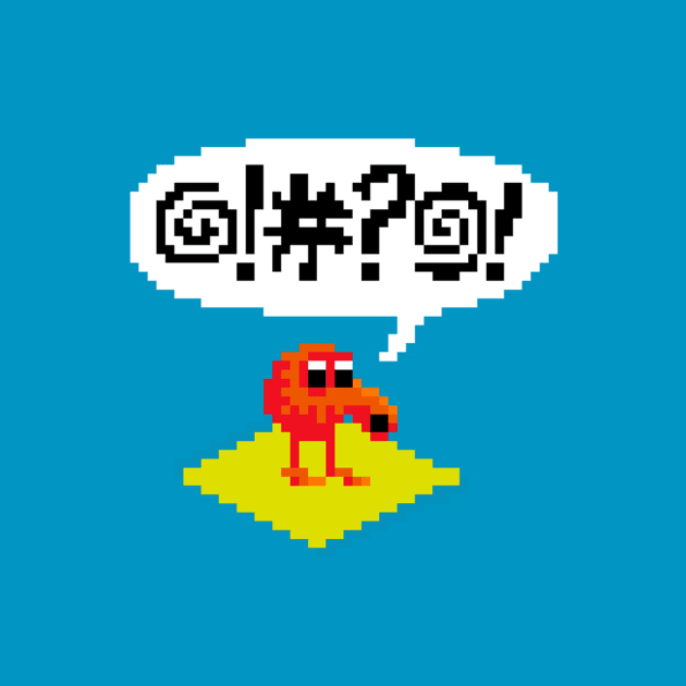 Pixel Q*Bert by demonigote