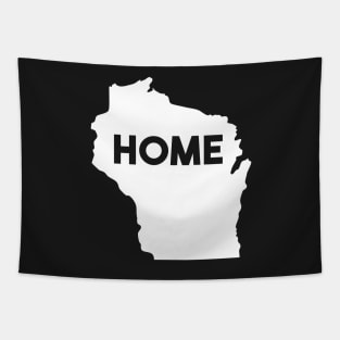 Wisconsin Is My Home Design. Graphic Wisconsin Tapestry