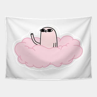 Ketnipz pink Clouds Tapestry