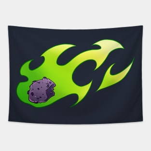 Green meteorite Tapestry