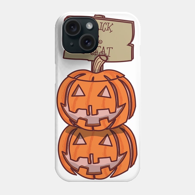 Trick or Treat Phone Case by mrsmauve