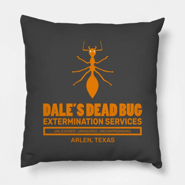 Dale's Dead Bug Pillow by Screen Break