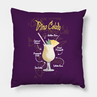 pinacolada recipe Pillow