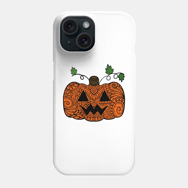 Jack-O'-Lantern Phone Case by Shine Design Blossom