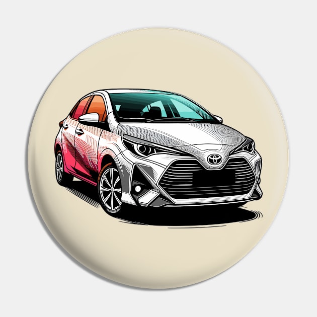 Toyota Yaris Pin by Vehicles-Art