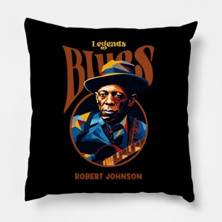 Robert Johnson wpap Pillow