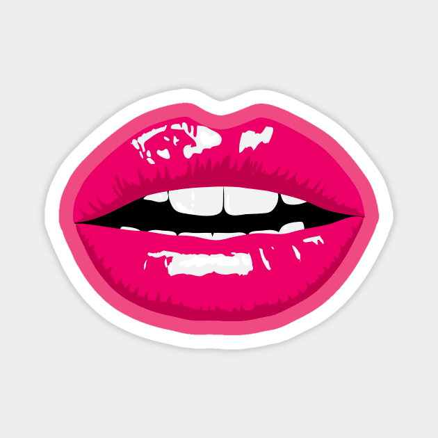 Juicy Lips Magnet by Kufic Studio