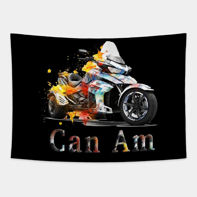 Can Am Tapestry by Urban Archeology Shop Gallery