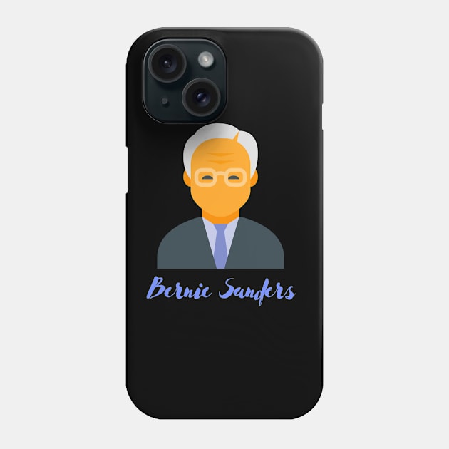 Bernie Sanders Carton Phone Case by KenzoDesg