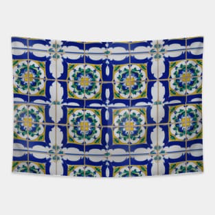 Iberian Tiles Tapestry