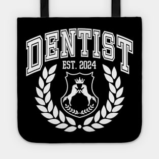 Custom Dentist Graduation 2024 College Tote