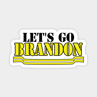 let's go Brandon Pittsburgh Magnet