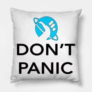 Just Don't Panic! - Hitchhikers Guide to the Galaxy Pillow