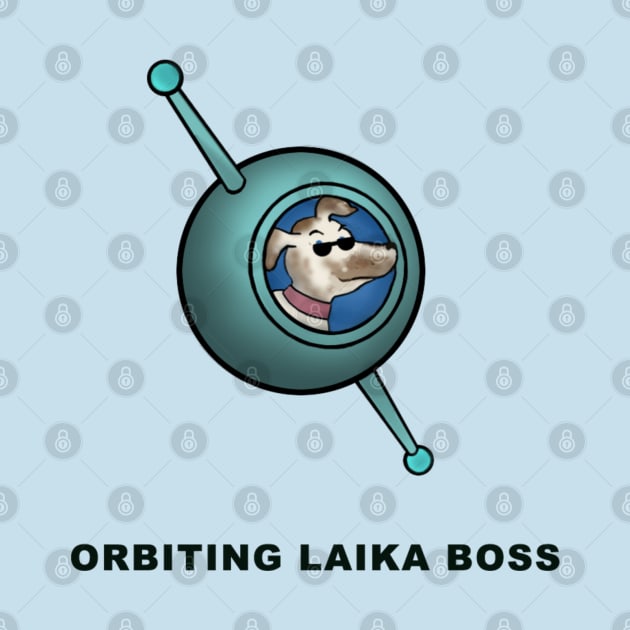 Orbiting Laika Boss by GeekGiftGallery