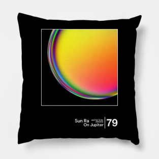 Sun Ra - On Jupiter / Minimal Style Graphic Artwork Design Pillow