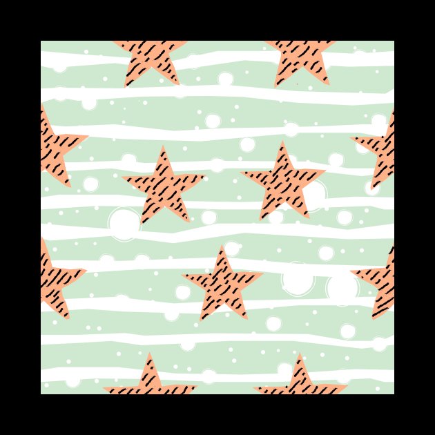 Star Pattern by Kristina Stellar Scandinavian Land