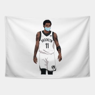 Kyrie Irving Masked Tapestry