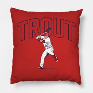 Mike Trout Slugger Swing Pillow