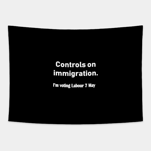 controls on immigration Tapestry by Souna's Store