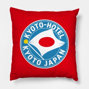 KYOTO HOTEL Luggage Label Pillow